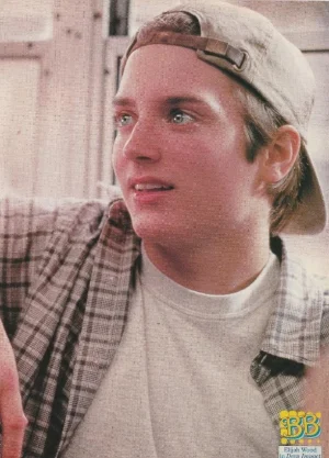 Elijah Wood Usher teen magazine pinup clipping Young Modeling hat Deep Impact