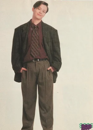 Edward Furlong Take That teen magazine pinup clipping Full body Bop 90's Hunk