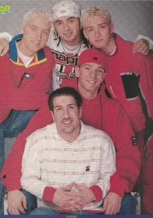 Nsync Sarah Michelle Gellar teen magazine pinup clipping Bop boy band Buffy Pix