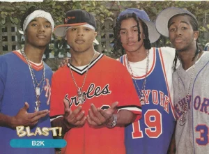 B2K Beyonce Destiny's Child teen magazine pinup clipping basketball Blast Pix