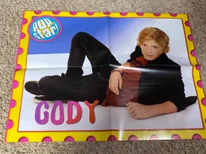 Cody Simpson Taylor Swift teen magazine poster clipping laying down sexy Pix