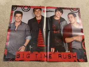h One Direction teen magazine poster clipping smiles heart throb boy band