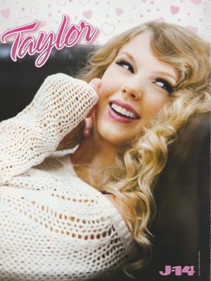 Taylor Swift Kesha teen magazine pinup clipping lips pop star J-14 picture pix