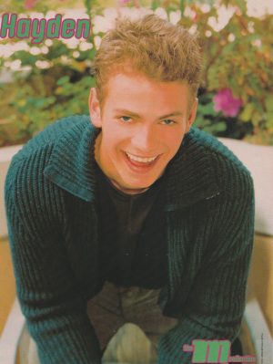 Hayden Christensen Nick Carter teen pinup Star Wars movie star outside M RARE