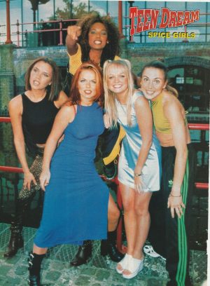 Geri Halliwell Spice Girls teen pinup clipping 90's Teen Dream Girl Group Pix
