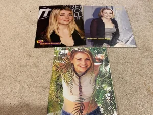 Melissa Joan Hart teen magazine pinup clipping lot headshot 90s Icon Pix Sabrina