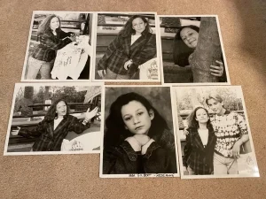 6 Sara Gilbert 8x10 photos lot clipping Pix Pics Roseanne teen idols Last Set