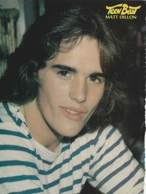 Matt Dillon Shaun Cassidy Barbara Barrie teen magazine pinup clipping Teen Beat