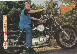 Zachery Ty Bryan Mario Lopez teen magazine pinup clipping motorcycle Teen Party