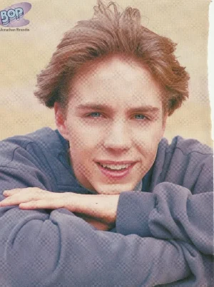 Jonathan Brandis Keanu Reeves teen magazine pinup clipping purple shirt Bop RIP