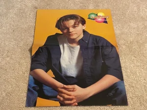 Leonardo Dicaprio Backstreet Boys teen magazine poster clipping Young bangs Pix