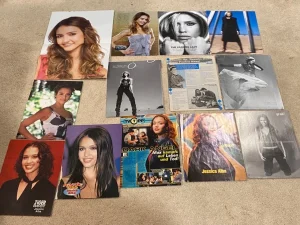 Jessica Alba teen magazine pinup clipping lot Pix Into the Blue actress rare