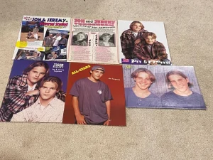 Jeremy Torgerson Jon Torgerson teen magazine pinup clipping lot Second Noah Pix