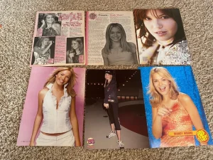 Mandy Moore teen magazine pinup clipping lot Bop Pix Walk to Remember