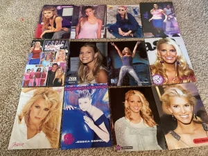 Jessica Simpson teen magazine pinup clipping lot Bop Pop Star J-14 Teen Beat Pix