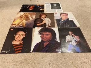 Jullian Lennon teen magazine pinup clippings lot Teen Beat Tiger Beat Bop Pix