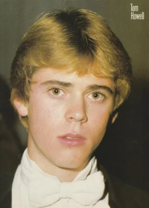 Tommy Howell Tom Howell teen magazine pinup clipping Teen Machine close up pix