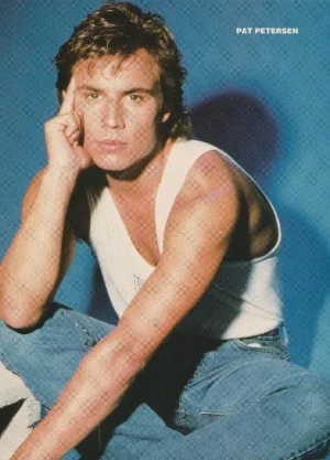 Pat Petersen Michael J. Fox teen magazine pinup clipping muscles Knots Landing