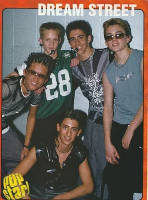 Dream Street teen pinup clipping modeling Chris Trousdale Jesse Mccartney Young