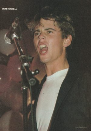 Tommy Howell Tom Howell Timothy Gibbs teen magazine pinup clipping singing pix