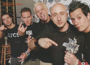 Simple Plan Usher teen magazine pinup clipping rockers Bop Much Music shirt pixOpens in a new window or tab Brand New