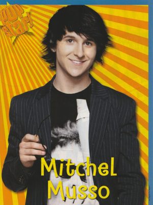 Mitchel Musso teen magazine pinup clipping Hannah Montana sun glasses Pop Star