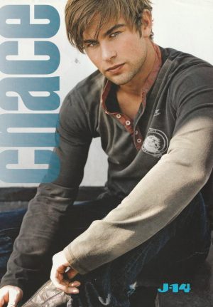 Chace Crawford Miley Cyrus teen magazine pinup clipping Gossip Girl Pix