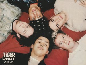 Shane West O-town Ashton Kutcher David Lascher teen magazine pinup clipping Pix