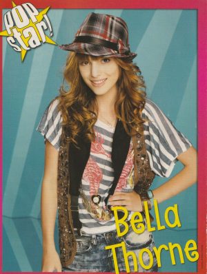 Bella Thorne Cody Simpson teen magazine pinup clipping shorts Pop Star Pix