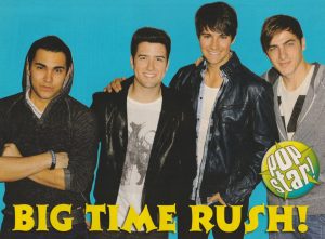 Big Time Rush Cody Simpson teen magazine pinup clipping leather jacket Pop Star