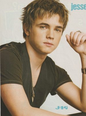 Jesse Mccartney teen magazine pinup clipping Dream Street arms J-14 buff Pix