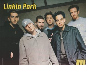 Linkin Park Bow Wow teen magazine pinup clipping rock band tiles M mag Pix