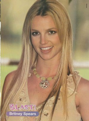 Britney Spears Bow Wow teen magazine pinup clipping rapper blast white shirt Pix