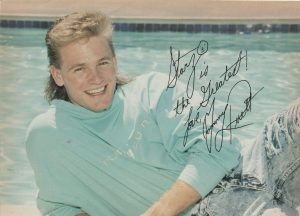 Tommy Puett Danny Wood New Kids on the block teen magazine pinup clipping Pool