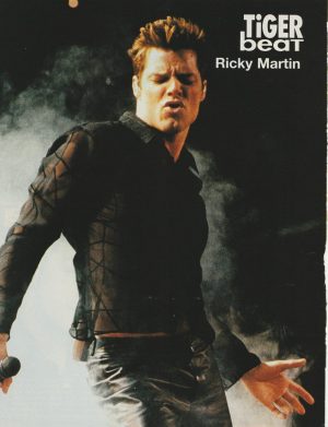 Ricky Martin Menudo Five teen magazine pinup clipping pix fog Tiger Beat