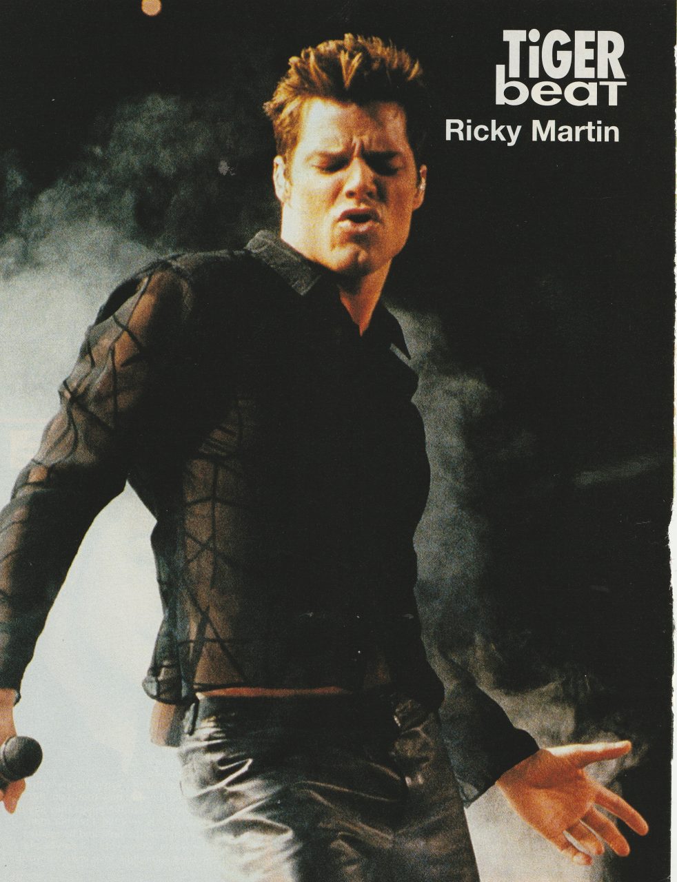 Ricky Martin Menudo Five teen magazine pinup clipping pix fog Tiger Beat