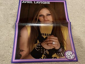 Avril Lavigne Ashanti teen magazine poster clipping long hair Pop Star Pix