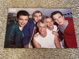 Westlife BBMAK teen magazine poster clipping sport jackets Tiger Beat boy band