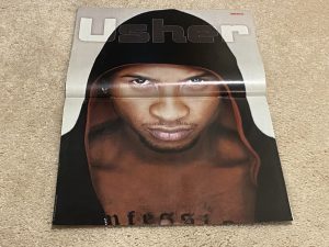 Usher teen magazine poster clipping hoodie Bravo headshot artist pix