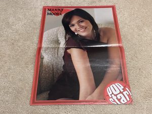 Mandy Moore Justin Guarini teen magazine poster clipping Walk to Remember Pix
