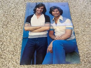 Shaun Cassidy  Parker Stevenson Robby Benson Scott Baio teen magazine poster