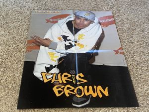 Chris Brown Bow Wow teen magazine poster clipping Kids Choice Awards Squatting Teen Machine