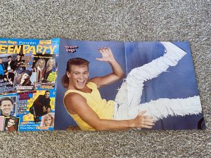 Tommy Puett Vanilla Ice teen magazine poster muscles Life Goes on Dream Guys
