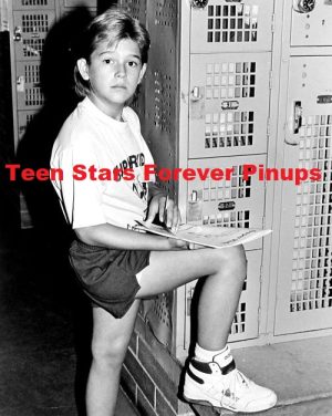 Brandon Call 4x6 or 8x10 Photo vintage young boy school shorts Baywatch 90's child star