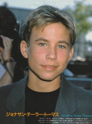 Jonathan Taylor Thomas teen pinup clipping Home Improvement JTT Japan award