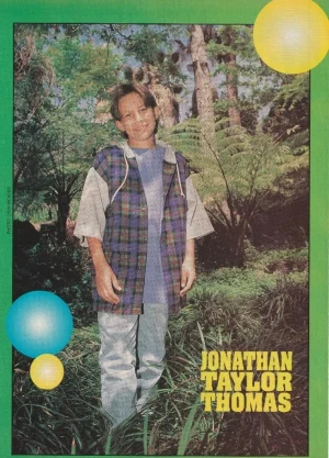 Jonathan Taylor Thomas teen pinup clipping child star JTT Jungle Teen Dream RARE