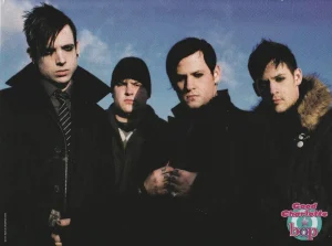 Good Charlotte Benji & Joel Madden teen magazine pinup clipping clouds Bop Pix