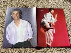 Kirk Cameron Pat Petersen teen magazine centerfold Teen Machine Barefoot toes