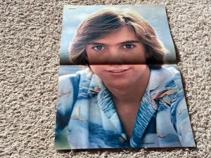 Share Shaun Cassidy teen magazine poster clipping close up headshot Bravo Pix singer