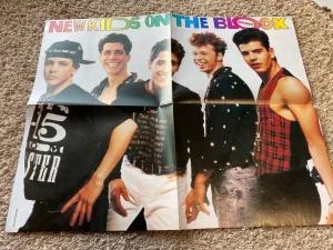 Depeche Mode New Kids on the block teen magazine poster clipping Bravo Hot PIx